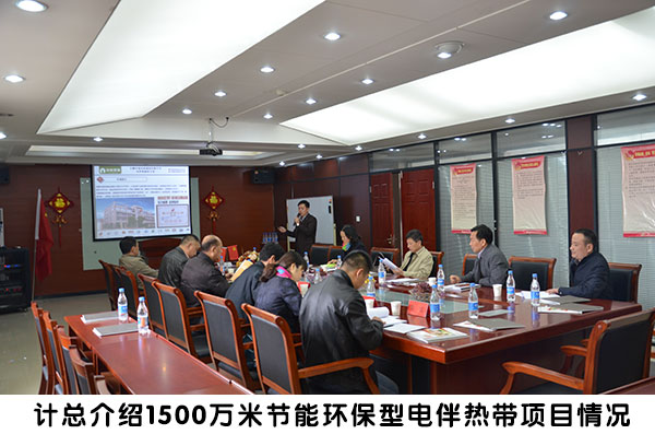 省經(jīng)信委領導來環(huán)瑞考察2