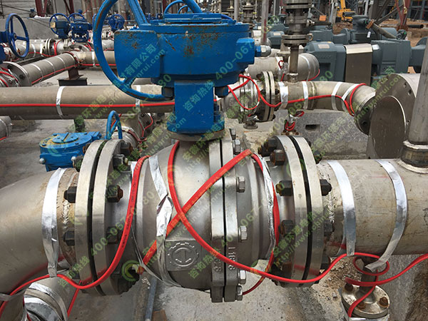 內(nèi)蒙古蒙維科技有限公司管道、罐體電伴熱保溫1