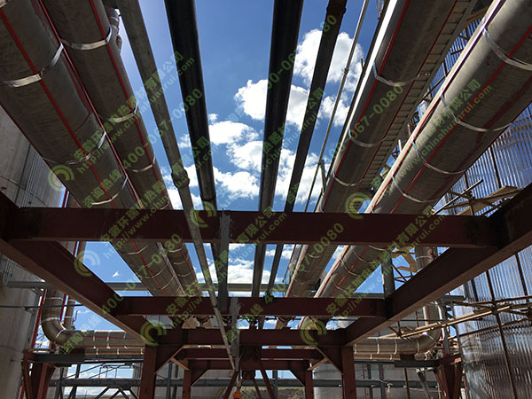 內(nèi)蒙古蒙維科技有限公司管道、罐體電伴熱保溫3