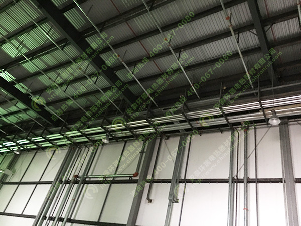 瑞泰冷鏈冷庫消防、噴淋管道電伴熱保溫1