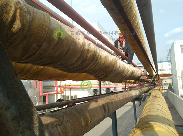 內蒙古常盛制藥無縫鋼管電伴熱保溫