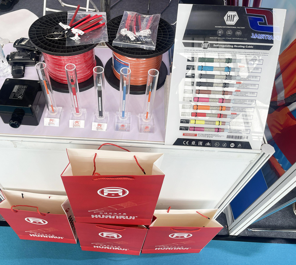 展會現場電伴熱產品圖片