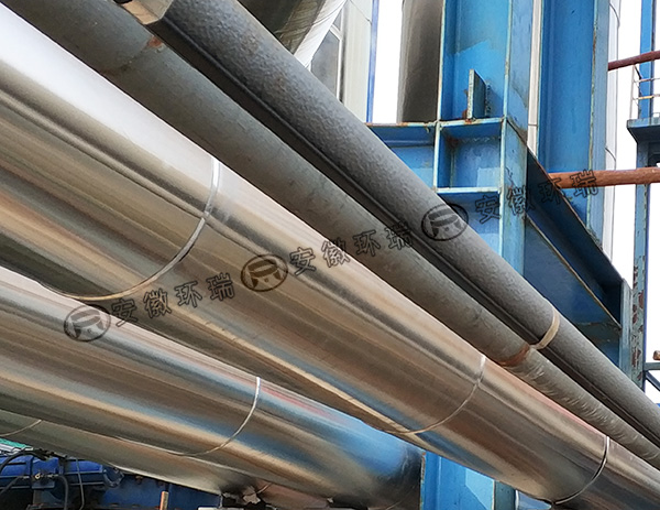 電伴熱帶應用于管道上安裝圖