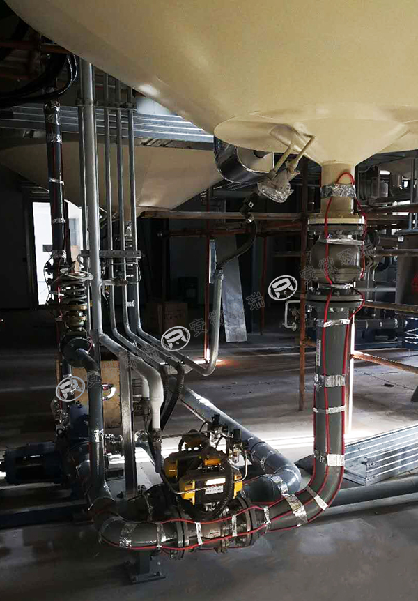 電伴熱產品安裝實物圖片