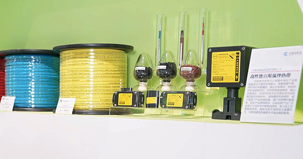 高性能自限溫伴熱帶產(chǎn)品入選安徽創(chuàng)新館展示 環(huán)瑞電熱供圖