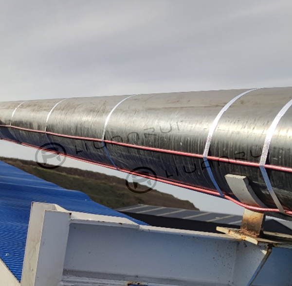 消防管道電伴熱帶安裝實物圖片