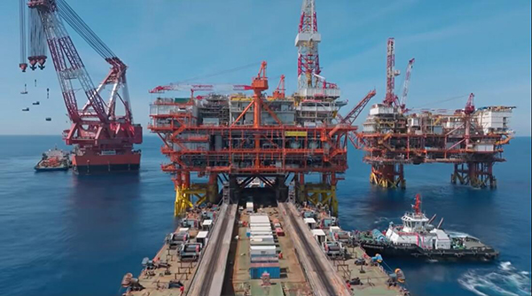 惠州25-8B鉆采平臺(tái)-來源中國海油視頻號(hào)