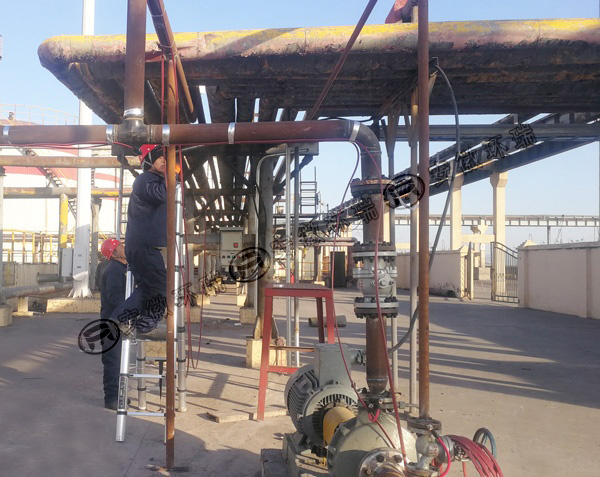 內蒙古慶華煤化工工業(yè)園管道電伴熱項目